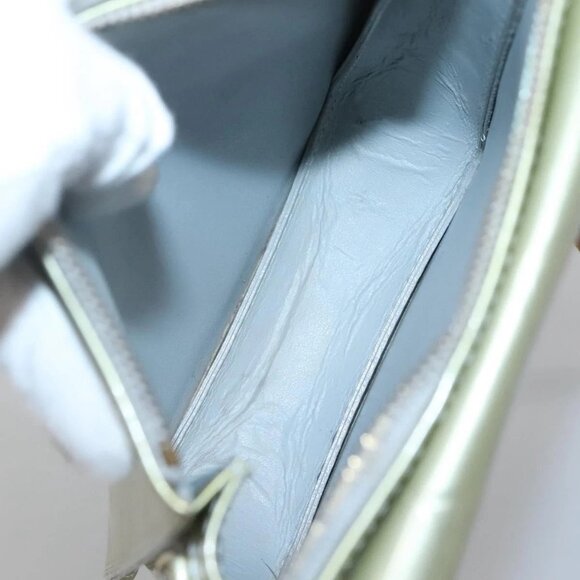 LOUIS VUITTON Monogram Vernis Motto Accessory Pouch Gris M91030 LV Auth 141045 - Picture 11 of 16